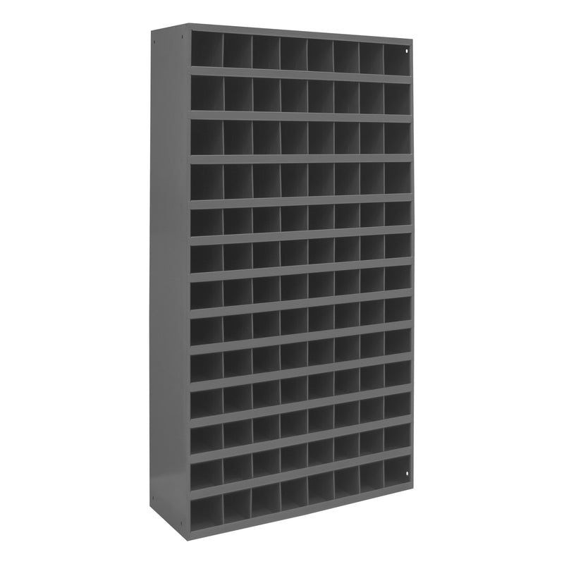 104 Hole Metal Divider Bin 12" Deep