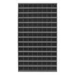 112 Hole Metal Divider Bin 12" Deep