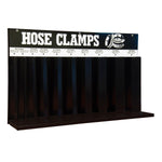 10 Loop Metal Hose Clamp Rack
