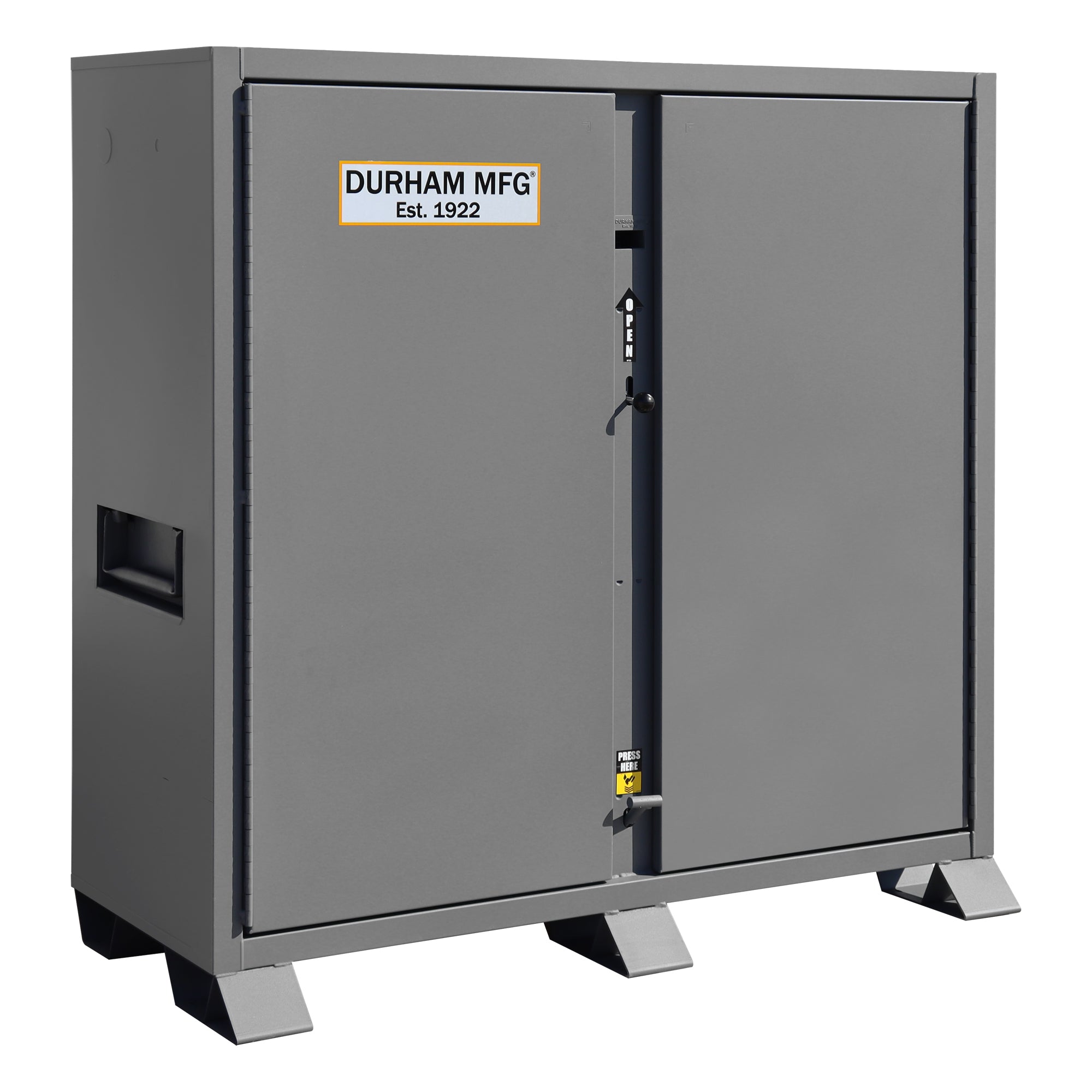 47.5ft³ Jobsite Storage Cabinet with 3 Shelves
