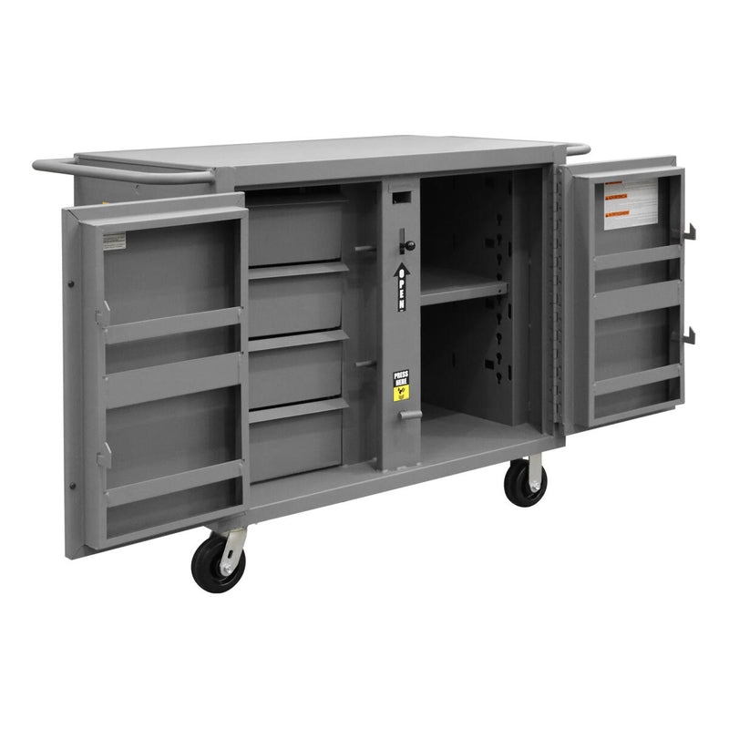 Mobile Jobsite Storage Cabinet