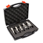 Annular Cutter Set 5 Pieces 1 Inch Depth of Cut