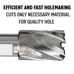5/8" X 1" HSS Annular Cutter with Pilot Pin