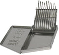 20 Piece HSS Black Oxide Jobber Length Drill Bit Set, DWDN, #61 - #80