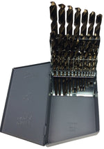 29 Piece Cobalt Jobber Length Drill Bit Set, 1/16" - 1/2", DWDCO Series