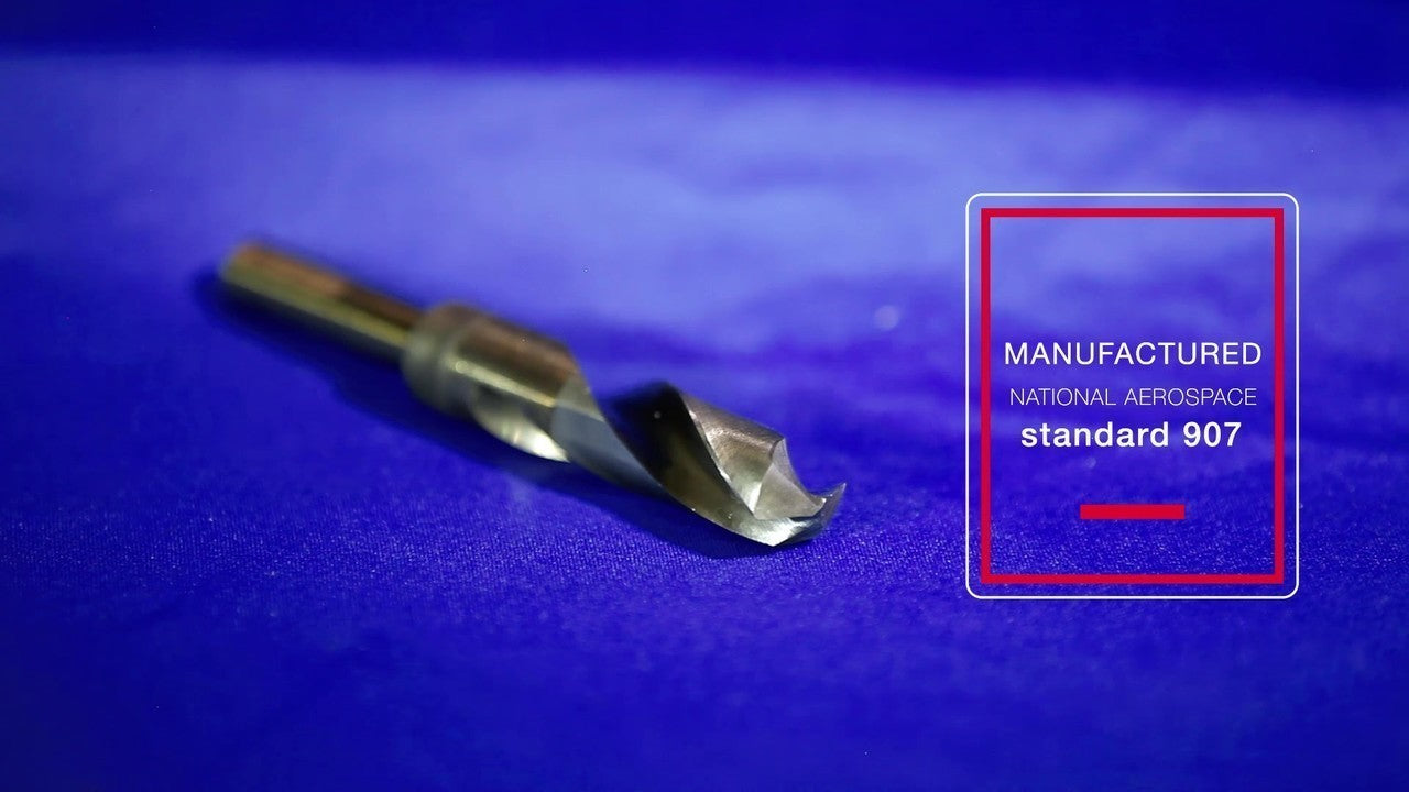 1/2" Cobalt Drill Bit with 3/8" Reduced Shank, D/ACO
