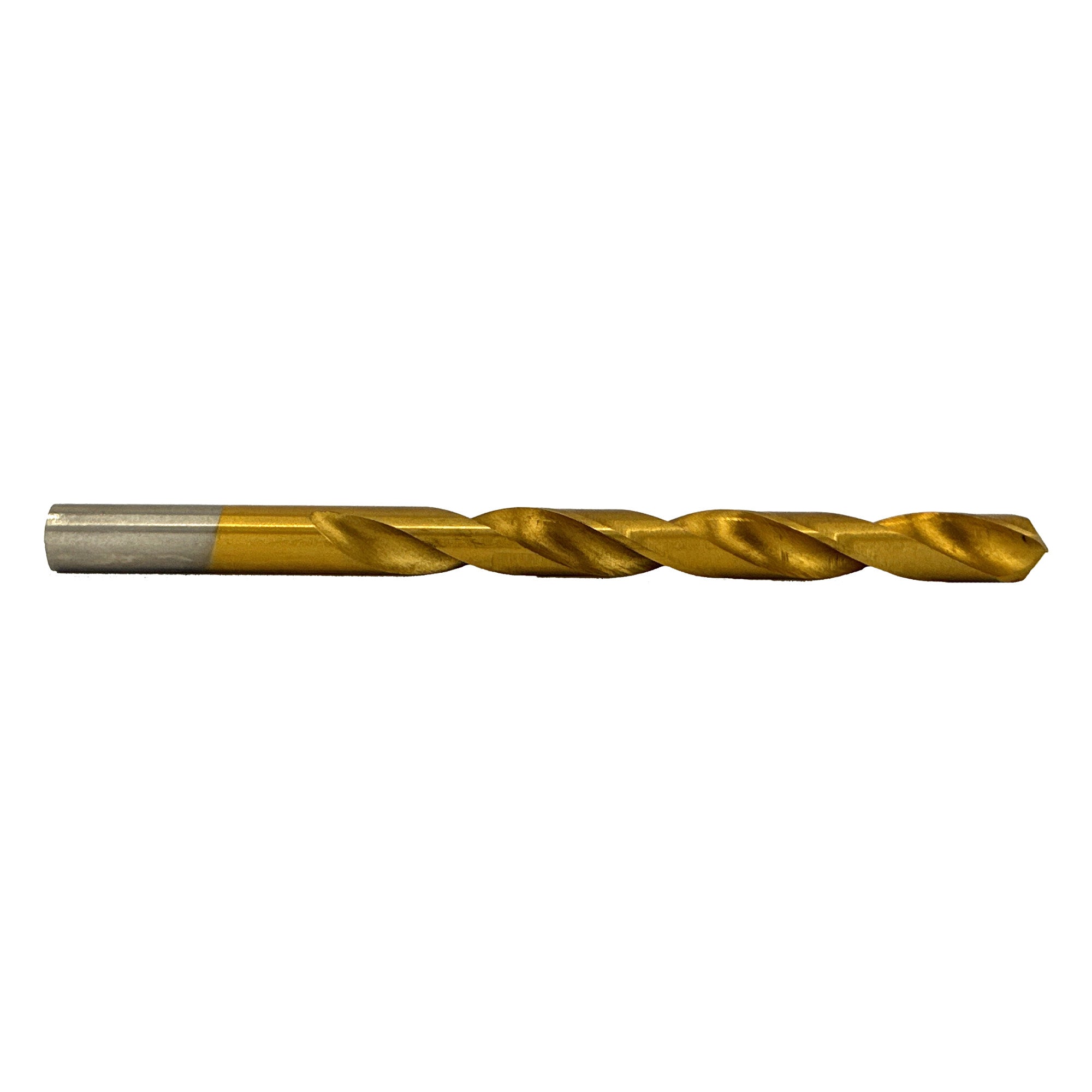 15 Piece Tin Coated Jobber Length Drill Bit Set, 1/16" - 1/2"
