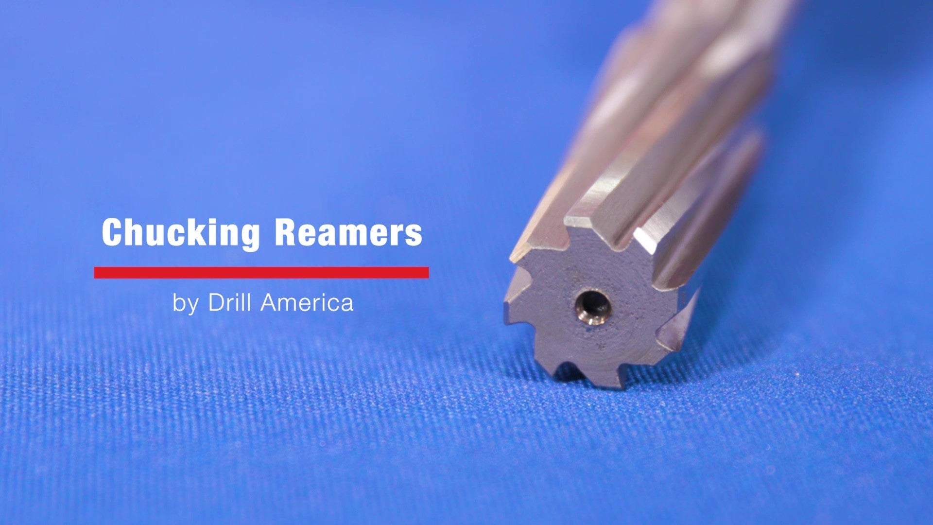 #7 HSS Straight Shank Straight Flute Chucking Reamer