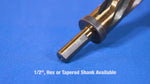 5 Piece HSS Bridge Reamer Set in Wooden Case