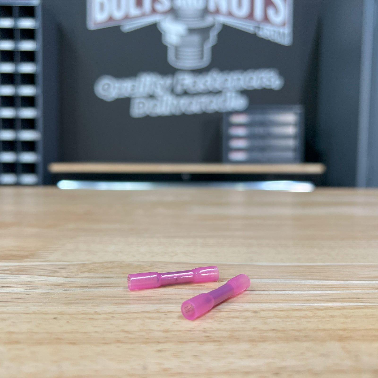 Red Heat Shrink Marine Grade Butt Connectors, AWG 22-16