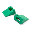 6 Pin Green Wedgelock for DT Water Proof Connector Plug, Female