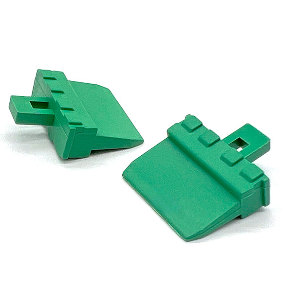 8 Pin Green Wedgelock for DT Water Proof Connector Plug, Female
