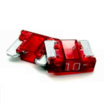 10AMP APS/ATT Low Profile Mini Blade Fuse 32V Red