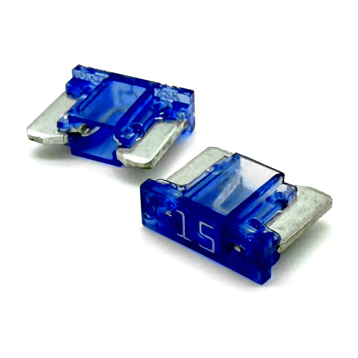 15AMP APS/ATT Low Profile Mini Blade Fuse 32V Blue – BoltsandNuts.com