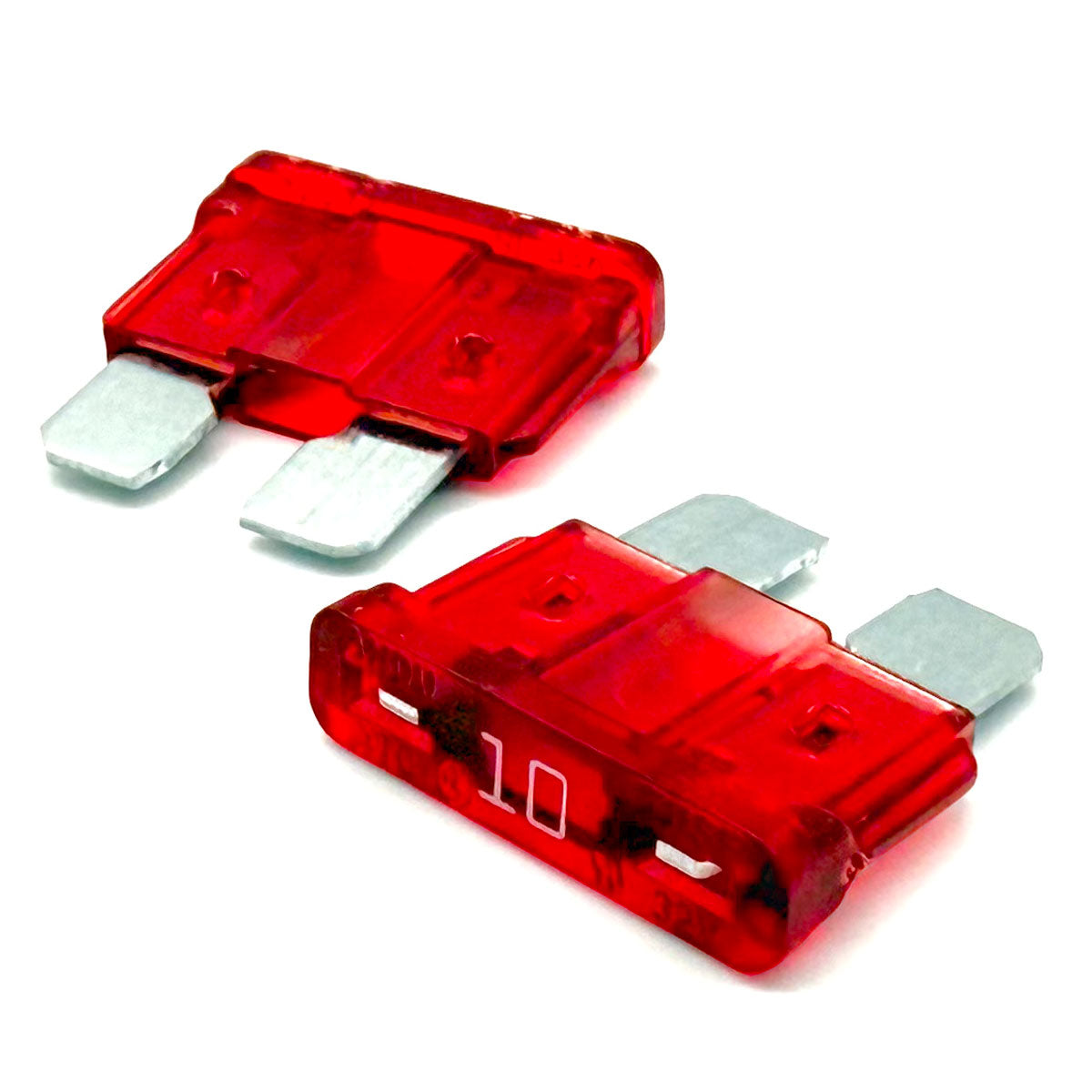 10AMP ATC/ATO Standard Blade Fuse 32V Red