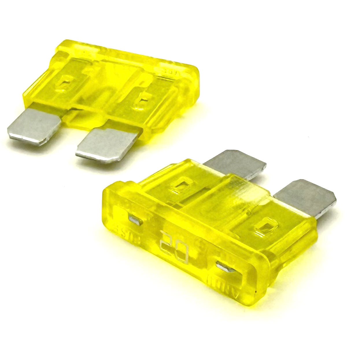 20AMP ATC/ATO Standard Blade Fuse 32V Yellow