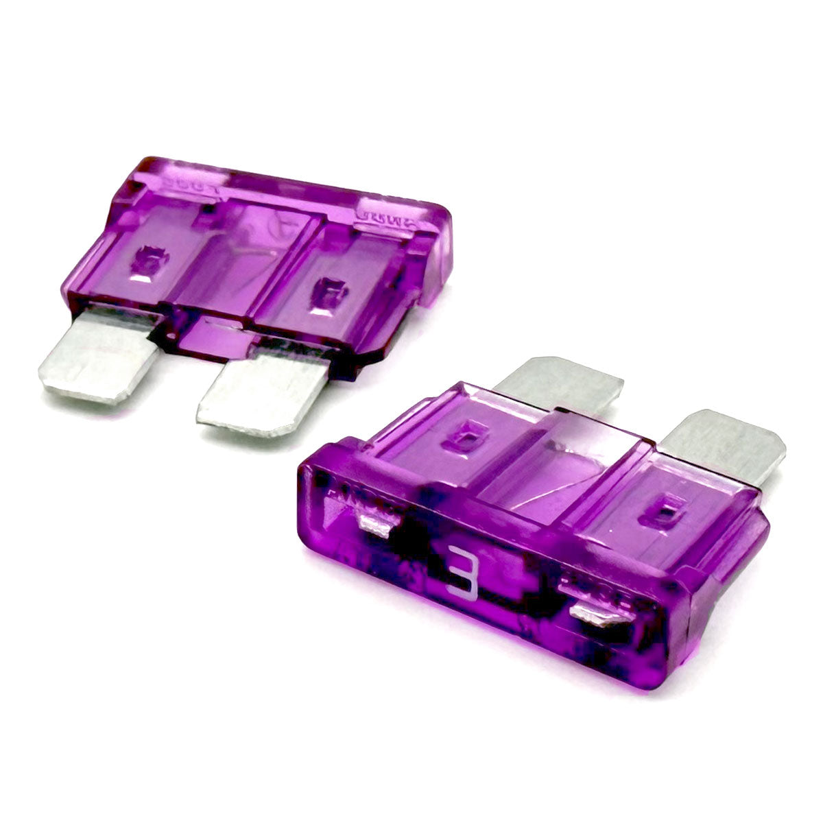 3AMP ATC/ATO Standard Blade Fuse 32V Purple