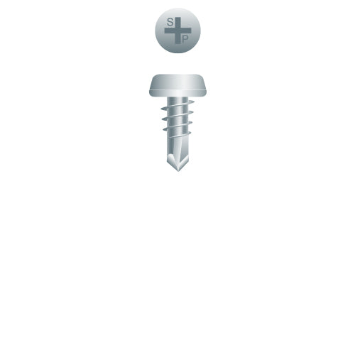 #7 Strong-Point Pan Head Framing 7-20 x 7/16, PH, Zinc
