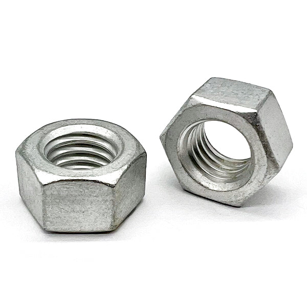 1/4"-20 Aluminum Finished Hex Nuts