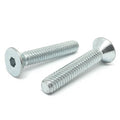 M4-0.7x16 Class 12.9 Alloy Flat Socket Head Cap Screws Zinc
