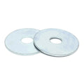 M12x37x3.0 Grade C Flat Fender Washers Zinc