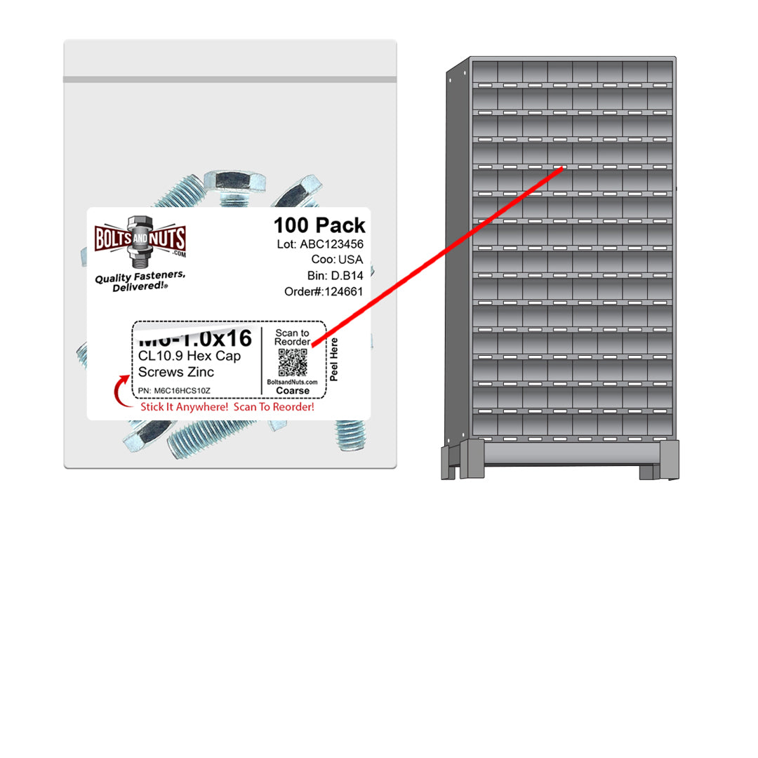 QR Coded Storage Labels - Reordering Made Simple! – BoltsandNuts.com