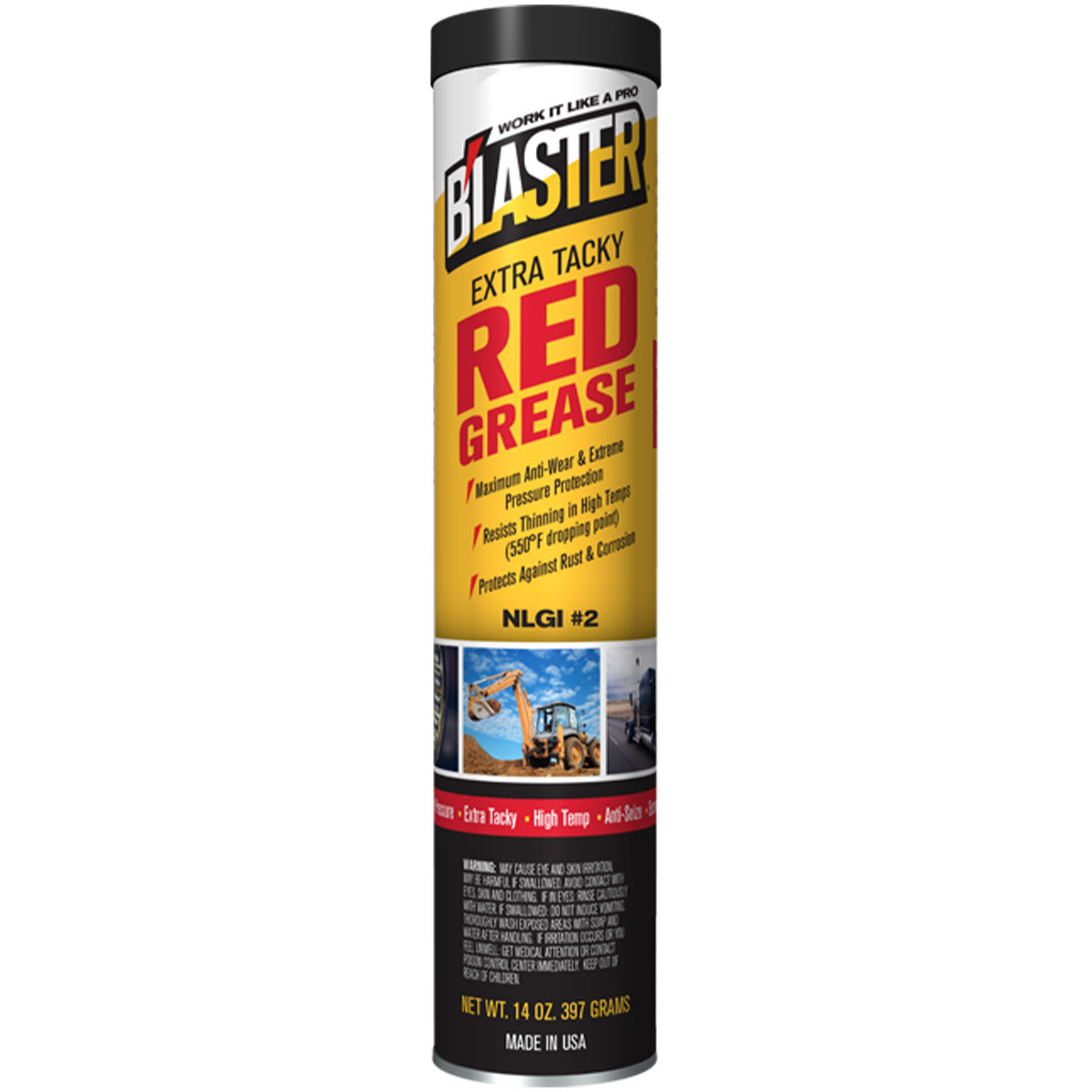 14 oz Extra-Tacky Red Grease