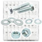 1/2"-20 Fine Grade 5 Hex Cap Screws, Nuts, & Washers - 496 PCS