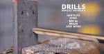 1/2" Stepped Point Cobalt Drill Bit with 3-Flat Shank