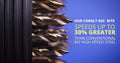 1/4" Stepped Point Cobalt Drill Bit with 3-Flat Shank