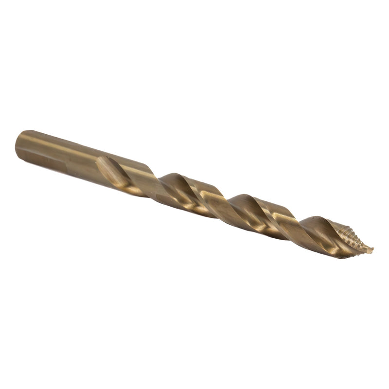 11/32" Stepped Point Cobalt Drill Bit with 3-Flat Shank