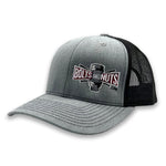 Gray & Black BoltsandNuts.com Adjustable Embroidered Logo Hat