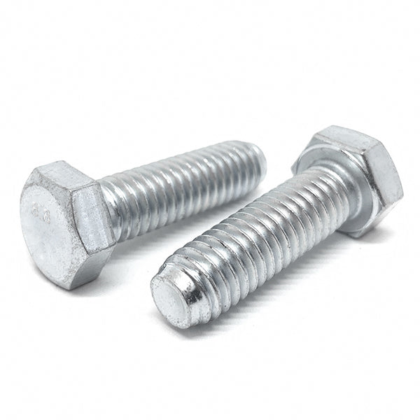 M20-2.5x30 Class 8.8 Hex Cap Screws Zinc Clear