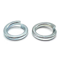 M6 Class 12 High Collar Split Lock Washer Zinc Clear