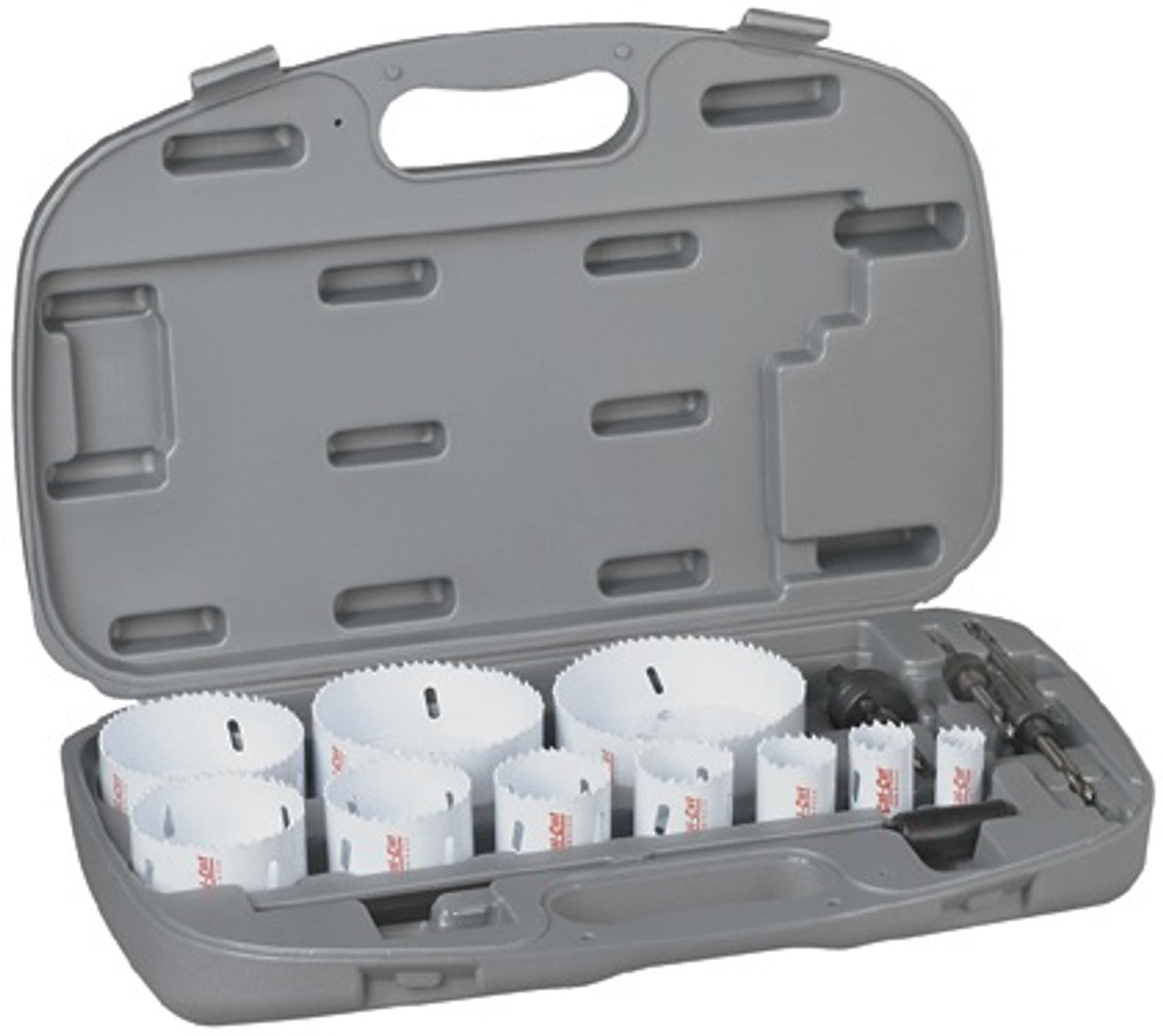 9 Piece Set Hole Saw Kit