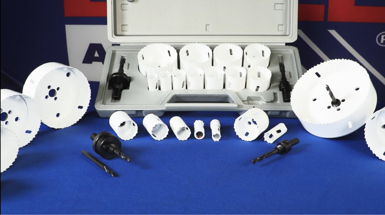 15 Piece Bimetal Hole Saw Kit