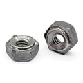 M10-1.5 3 Prong Long Pilot Hex Weld Nuts