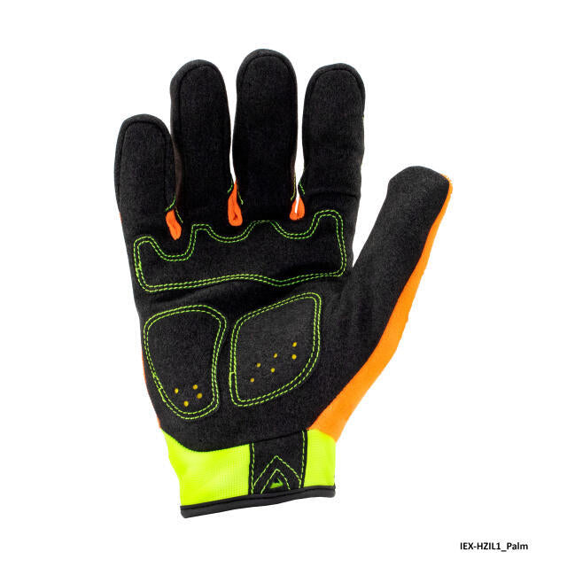 Ironclad Impact Level 1 Gloves Hi-Viz Gloves