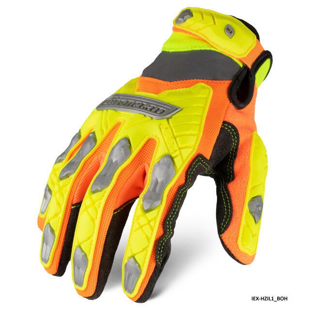 Ironclad Impact Level 1 Gloves Hi-Viz Gloves