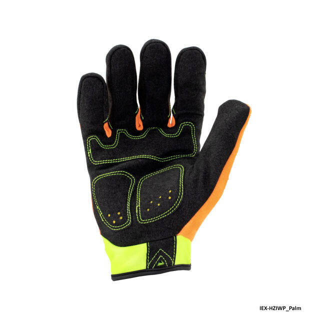 Ironclad Impact Touch Screen Hi-Viz Waterproof Gloves