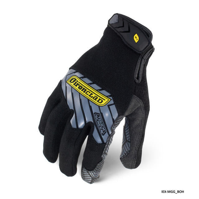 Ironclad Grip Touch Screen Black Gloves
