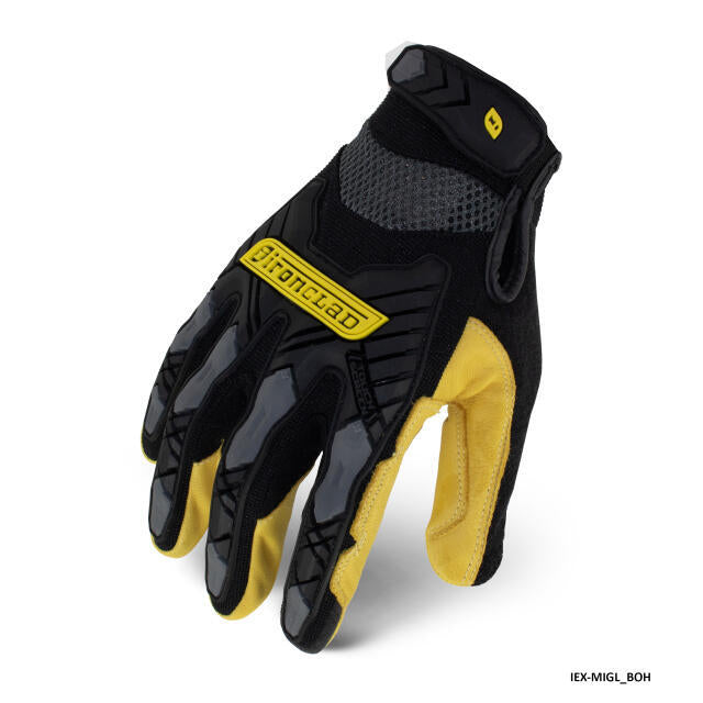 Ironclad Impact Leather Touch Screen Goat Gloves