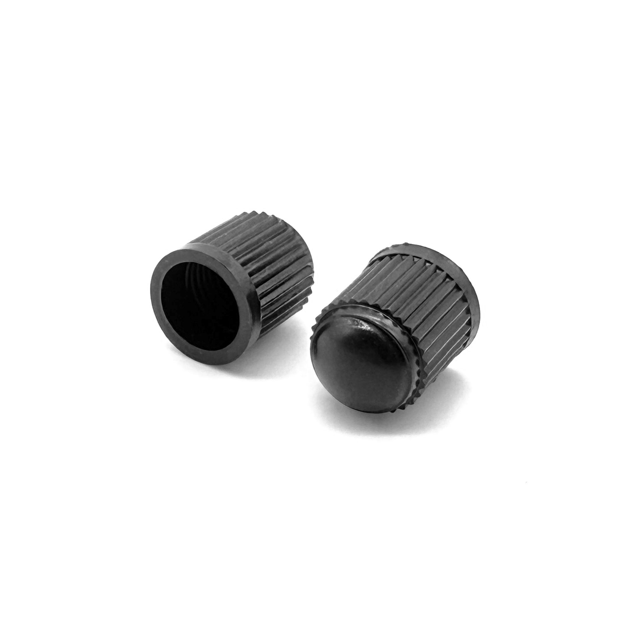 Black Plastic Valve Stem Caps