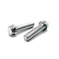 M5-0.8x12 Hex Flange Bolt Smooth Head Off Road Moto Hardware Zinc