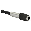 3" Long Stainless Steel Quick Change Bit Holder, Push Type