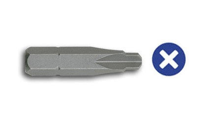 5.00mm X 1-1/8" BNAE Insert Bit with 1/4" Hex Shank