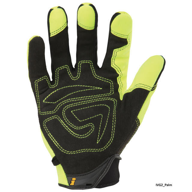 Ironclad I-Viz Green 2 Gloves