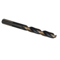 29/64" HSS Black & Gold Split Point Drill Bit with 3-Flat Shank, Contractor Series