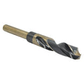 15/16" HSS Black & Gold Drill Bit with Reduced 1/2" 3-Flat Shank, Contractor Series
