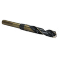 23/32" HSS Black & Gold Drill Bit with Reduced 1/2" 3-Flat Shank, Contractor Series